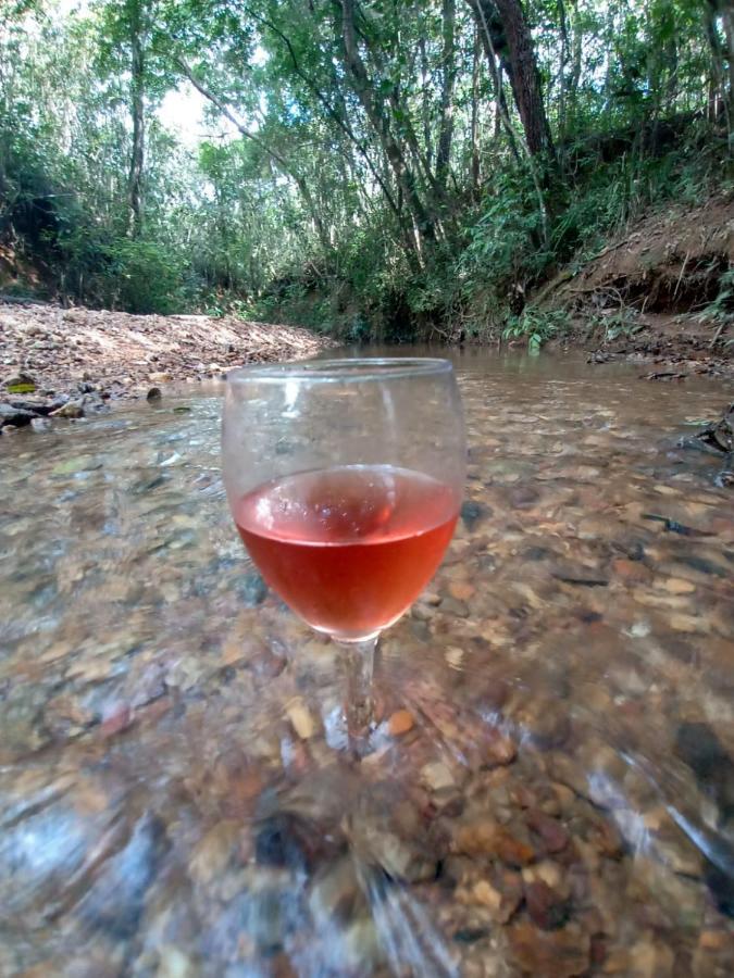 Chalé aconchegante, pertinho da cidade e conectada a natureza Brasilia Esterno foto